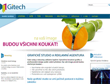 Tablet Screenshot of gitech.cz